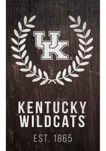 Kentucky Wildcats Laurel Wreath Sign