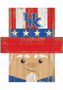 Kentucky Wildcats Patriotic Head Sign