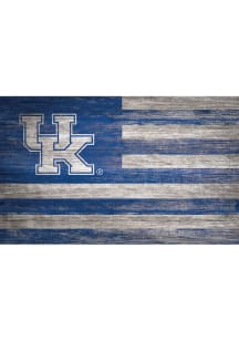 Kentucky Wildcats Distressed Flag Picture Frame