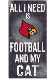 Louisville Cardinals Football and My Cat Sign