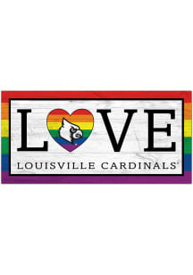 Louisville Cardinals LGBTQ Love Sign
