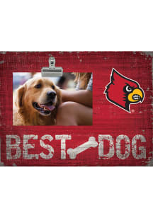Louisville Cardinals Best Dog Clip Picture Frame