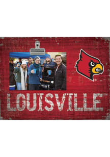 Louisville Cardinals Team Clip Picture Frame