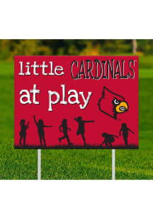 Louisville Cardinals Little Fans at Play Yard Sign