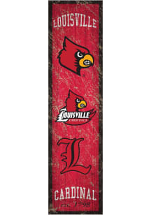 Louisville Cardinals Heritage Banner 6x24 Sign