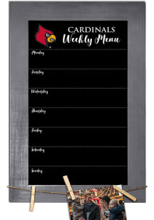 Louisville Cardinals Weekly Chalkboard Picture Frame