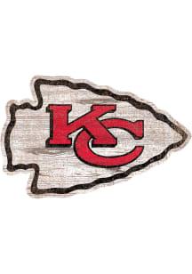 Kansas City Chiefs 8 In Dye Cut Logo Sign