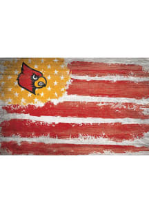 Louisville Cardinals Flag 17x26 Sign