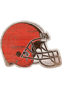 Cleveland Browns 8 In Dye Cut Logo Sign