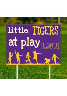 LSU Tigers Little Fans at Play Yard Sign