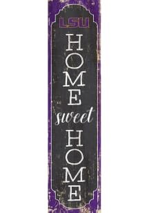 LSU Tigers 24 Inch Home Sweet Home Leaner Sign