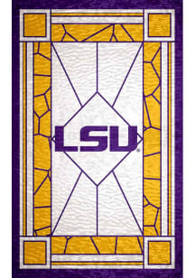 LSU Tigers Stained Glass Sign
