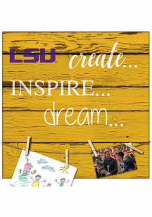 LSU Tigers Create Inspire Dream Sign