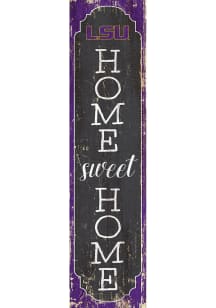 LSU Tigers 48 Inch Home Sweet Home Leaner Sign