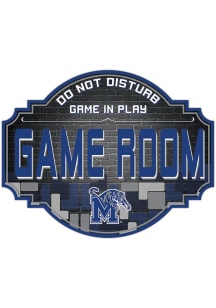 Memphis Tigers 12 Inch Game Room Tavern Sign