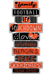 Cincinnati Bengals Celebrations Stack 24 Inch Sign