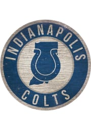 Indianapolis Colts State Circle Sign Sign
