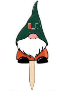 Miami Hurricanes Gnome Yard Gnome