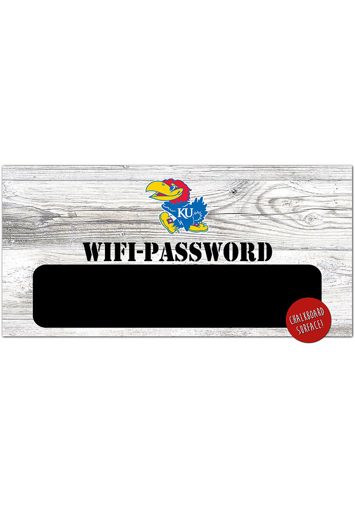 Kansas Jayhawks Wifi Password Sign