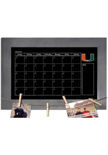 Miami Hurricanes Monthly Chalkboard Picture Frame
