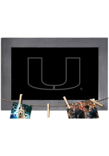 Miami Hurricanes Blank Chalkboard Picture Frame