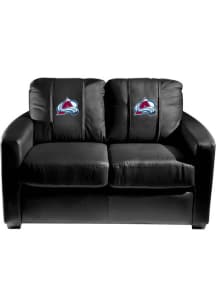 Colorado Avalanche Faux Leather Love Seat