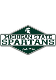 Michigan State Spartans Diamond Panel Sign