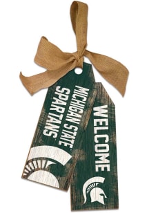 Michigan State Spartans Team Tags Sign