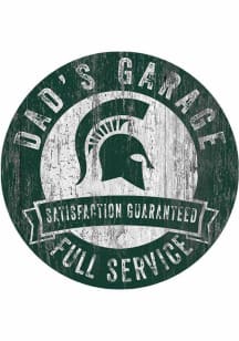 Michigan State Spartans Dads Garage Sign