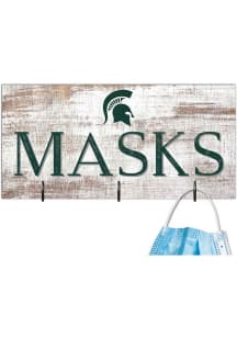 Michigan State Spartans Mask Holder Sign