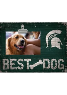 Michigan State Spartans Best Dog Clip Picture Frame