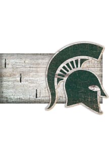 Michigan State Spartans Key Holder Sign