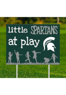 Michigan State Spartans Little Fans at Play Yard Sign
