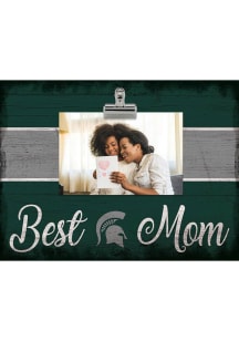 Michigan State Spartans Best Mom Clip Picture Frame