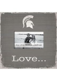 Michigan State Spartans Love Picture Picture Frame