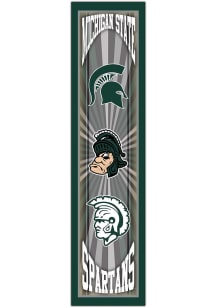 Michigan State Spartans Throwback Sign