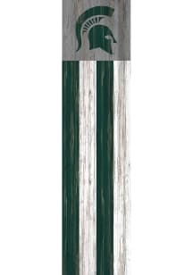 Michigan State Spartans 24 Inch Flag Leaner Sign