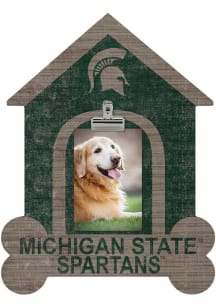 Michigan State Spartans Dog Bone House Clip Picture Frame