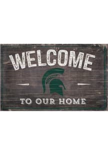 Michigan State Spartans Welcome to our Home Sign