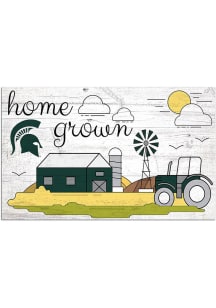 Michigan State Spartans Home Grown Sign