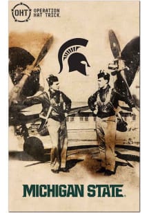 Michigan State Spartans Twin Pilots Sign