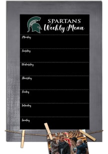 Michigan State Spartans Weekly Chalkboard Picture Frame