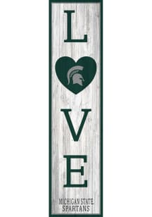 Michigan State Spartans 48 Inch Love Leaner Sign