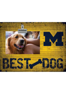 Michigan Wolverines Best Dog Clip Picture Frame