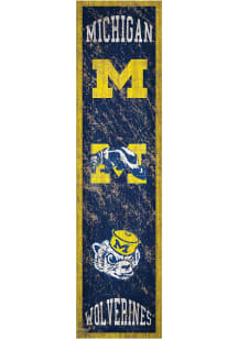 Michigan Wolverines Heritage Banner 6x24 Sign