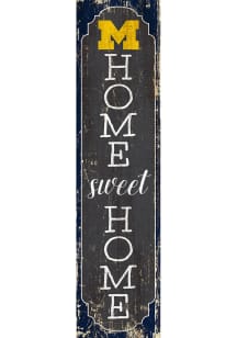 Michigan Wolverines 24 Inch Home Sweet Home Leaner Sign