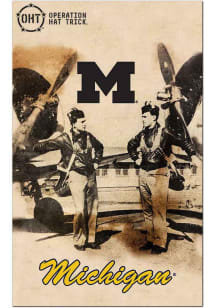 Michigan Wolverines Twin Pilots Sign