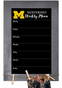 Michigan Wolverines Weekly Chalkboard Picture Frame