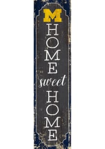 Michigan Wolverines 48 Inch Home Sweet Home Leaner Sign