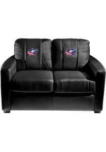 Columbus Blue Jackets Faux Leather Love Seat